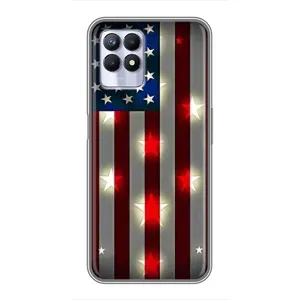 Чехол Флаг USA для Realme 8 Pro (Флаг США 2)