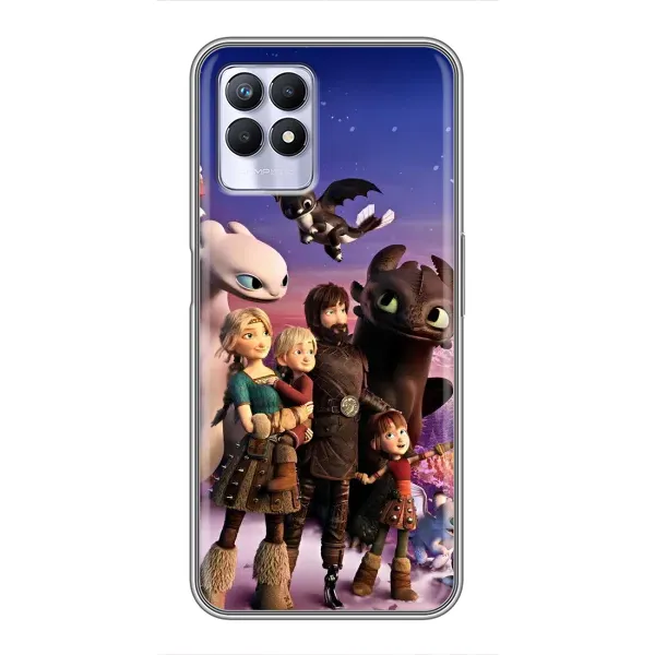 Чехол с рисунком «Герои дракона» для Realme 8 Pro Чехол с рисунком «Герои дракона» для Realme 8 Pro