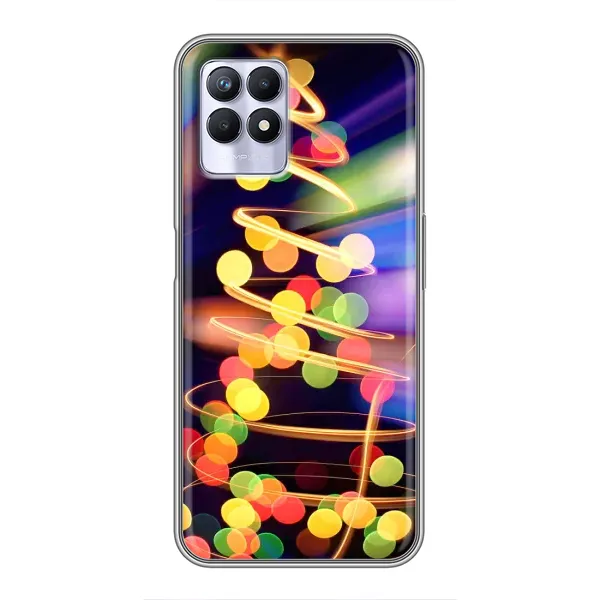 Чехол с рисунком «Гирлянды» для Realme 8 Pro Чехол с рисунком «Гирлянды» для Realme 8 Pro