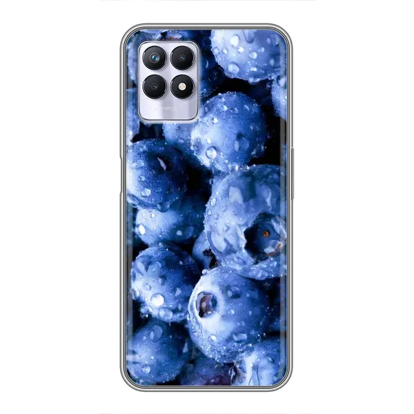 Чехол с рисунком «Голубика» для Realme 8 Pro Чехол с рисунком «Голубика» для Realme 8 Pro