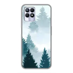 Летний Чехол на Realme 8 Pro (Горный лес)