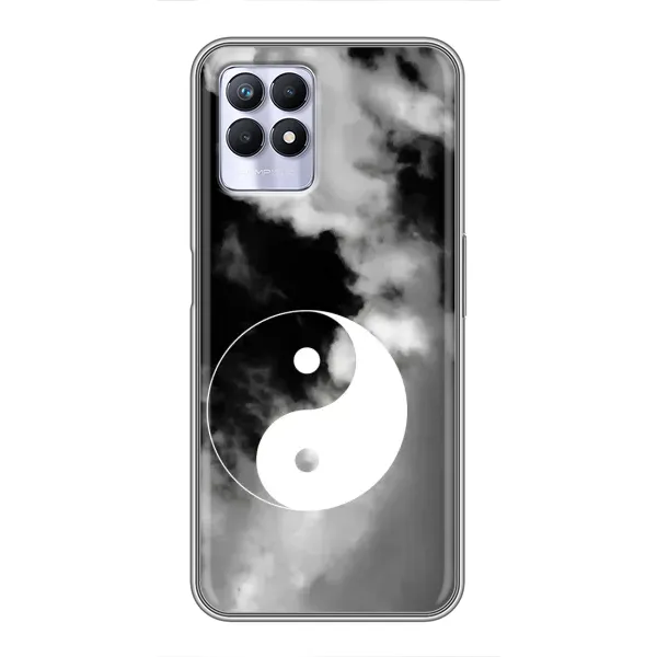 Чехол с рисунком «Инь-Янь» для Realme 8 Pro Чехол с рисунком «Инь-Янь» для Realme 8 Pro
