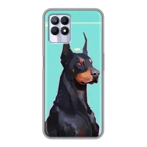 Чехол ДОБЕРМАН для Realme 8 Pro (Король доберман)