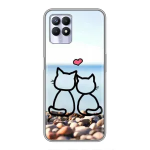 Силиконовые Чехлы Любимому человеку для Realme 8 Pro (Котейки)