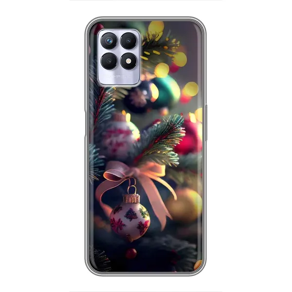 Чехол с рисунком «Красивая елочка» для Realme 8 Pro Чехол с рисунком «Красивая елочка» для Realme 8 Pro