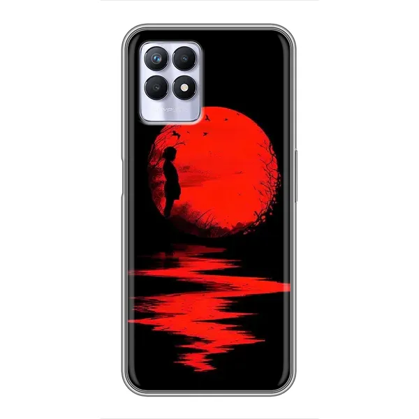 Чехол с рисунком «Красный Закат» для Realme 8 Pro Чехол с рисунком «Красный Закат» для Realme 8 Pro