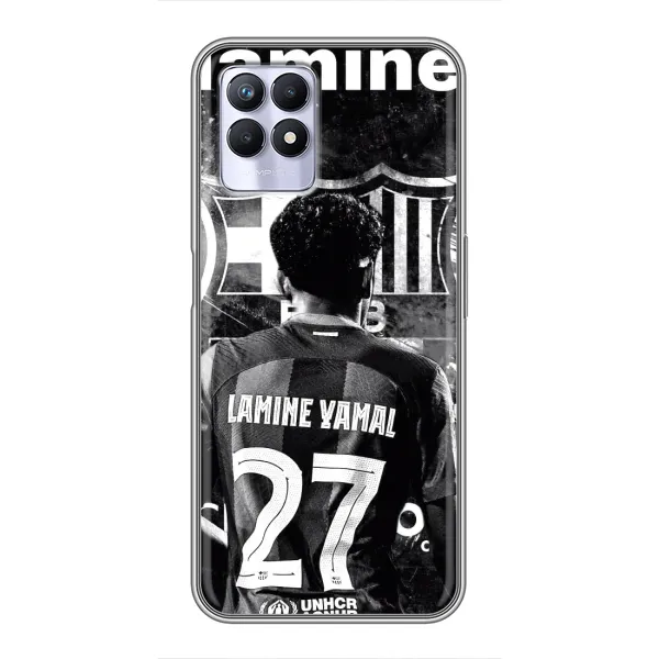 Чехол с рисунком «Ламин Ямаль» для Realme 8 Pro Чехол с рисунком «Ламин Ямаль» для Realme 8 Pro