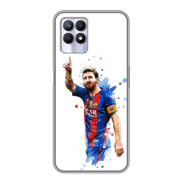 Чехол с рисунком «Leo Messi» для Realme 8 Pro Чехол с рисунком «Leo Messi» для Realme 8 Pro