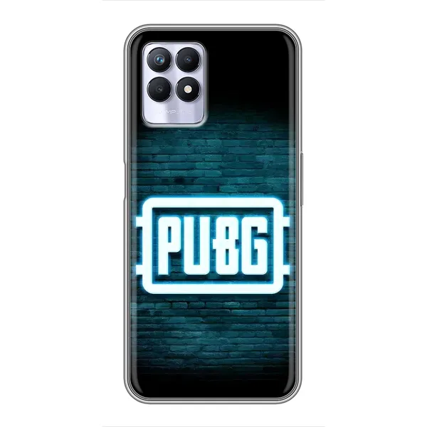 Чехол с рисунком «Лого PUBG» для Realme 8 Pro Чехол с рисунком «Лого PUBG» для Realme 8 Pro