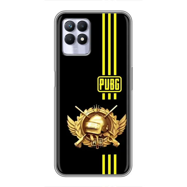 Чехол с рисунком «Лого PUPG» для Realme 8 Pro Чехол с рисунком «Лого PUPG» для Realme 8 Pro