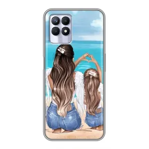 Чохли для МАМИ на Realme 8 Pro (Мама і дочка)