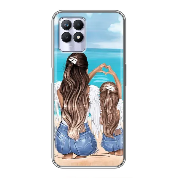 Чехол с рисунком «Мама и дочь» для Realme 8 Pro Чехол с рисунком «Мама и дочь» для Realme 8 Pro