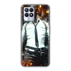 Чохол з картинкою "Герой Pubg" на Realme 8 Pro (Man Пубг)