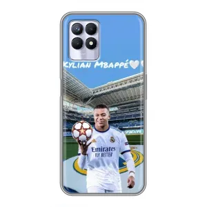 Чехол (TPU) с Футболистом на Realme 8 Pro (Mbappe Real)