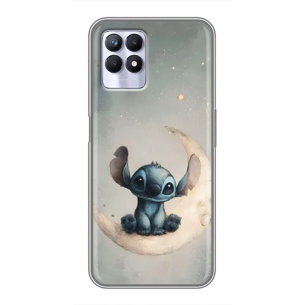 Чехол с рисунком «Милый Стич» для Realme 8 Pro Чехол с рисунком «Милый Стич» для Realme 8 Pro