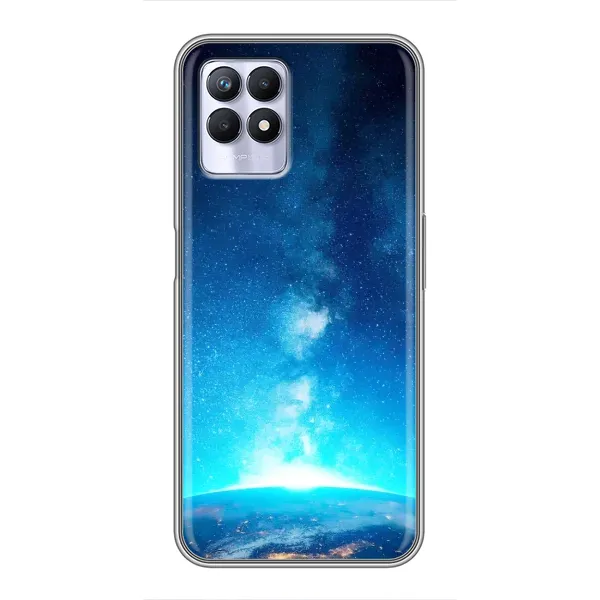 Чехол с рисунком «Млечный путь» для Realme 8 Pro