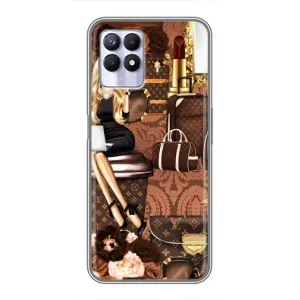 Чехол Стиль Louis Vuitton на Realme 8 Pro (Мода Луи Виттон)