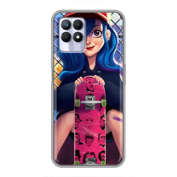 Чехол с рисунком «Модная девушка» для Realme 8 Pro Чехол с рисунком «Модная девушка» для Realme 8 Pro