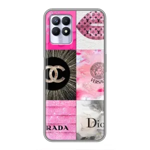 Чохол (Dior, Prada, YSL, Chanel) для Realme 8 Pro (Модніца)