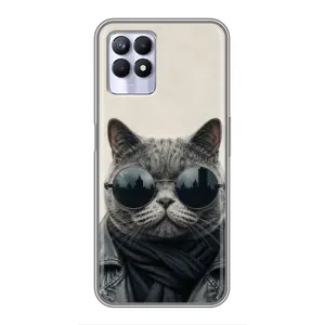Чохол на тематику: Коти для Realme 8 Pro (Модний кіт)