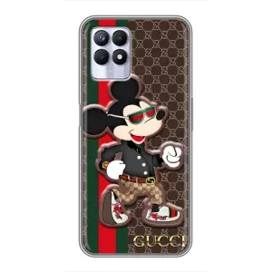 Чехлы Бренд GUCCI для Realme 8 Pro (Маус Гуччи)