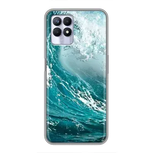 Летний Чехол на Realme 8 Pro (Морская волна)