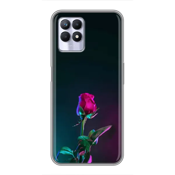 Чехол с рисунком «Ночная роза» для Realme 8 Pro Чехол с рисунком «Ночная роза» для Realme 8 Pro