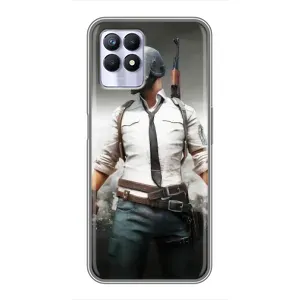 Чохол з картинкою "Герой Pubg" на Realme 8 Pro (Пабг)