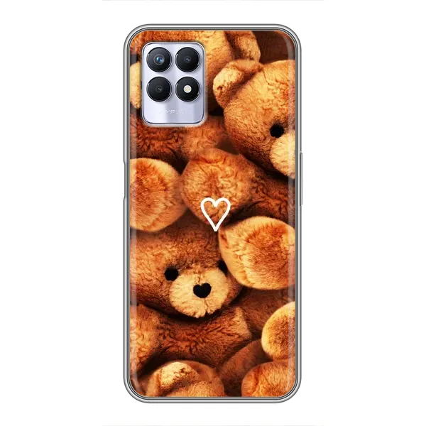 Чехол с рисунком «Плюшевый медвеженок» для Realme 8 Pro Чехол с рисунком «Плюшевый медвеженок» для Realme 8 Pro