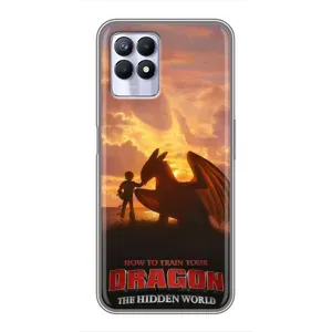 Чехол дракон Беззубик для Realme 8 Pro (Постер Беззубика)