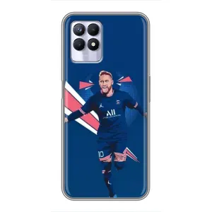 Силиконовый Чехол Realme 8 Pro (Празднование Неймара)