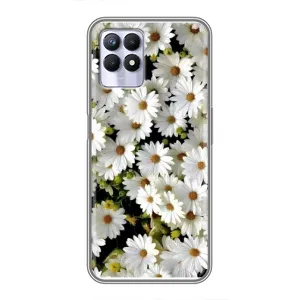 Чохол з ромашками на Realme 8 Pro (Рамка в ромашках)