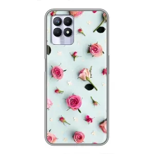 Чехлы с принтом Розочки для Realme 8 Pro (Разные цветы)