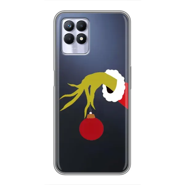 Чехол с рисунком «Рука Гринча» для Realme 8 Pro Чехол с рисунком «Рука Гринча» для Realme 8 Pro