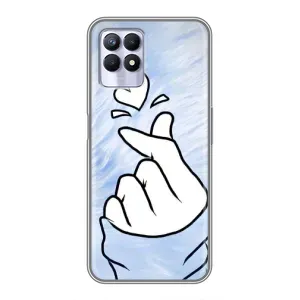 Чохол (Знак сердечка) для Realme 8 Pro