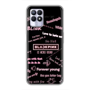 Чохли з картинкою для Realme 8 Pro (Стиль блекпінг)