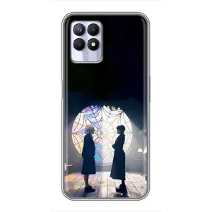 Чохол з картинкою Венсдей на Realme 8 Pro (Внсдей і Енід)
