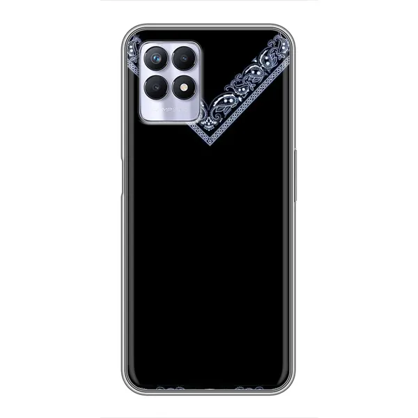 Чехол с рисунком «Воротник вышиванки» для Realme 8 Pro