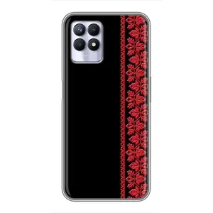 Силиконовый Чехол на Realme 8 Pro с картинкой Вышиванки
