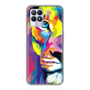 Чохол з картинкою на Realme 8 Pro (Яскравий Лев)