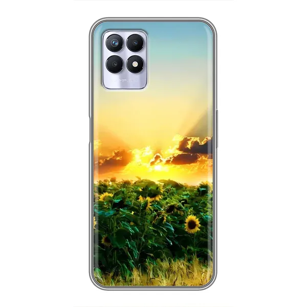 Чехол с рисунком «Закат Солнца» для Realme 8 Pro Чехол с рисунком «Закат Солнца» для Realme 8 Pro
