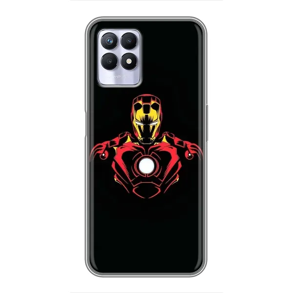 Чехол с рисунком «Железный человек» для Realme 8 Pro Чехол с рисунком «Железный человек» для Realme 8 Pro