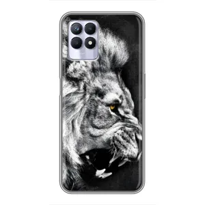 Чохол з картинкою на Realme 8 Pro (Злий Лев)