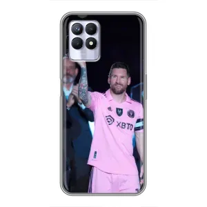 Чохли Лео Мессі в Маямі на Realme 8 Pro (Золотий м'яч Мессі)