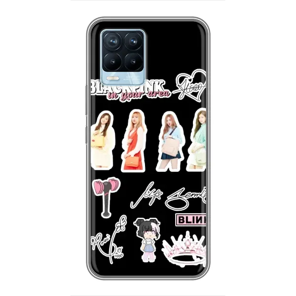 Чехол с рисунком «Арт блэкпинг» для Realme 8 Чехол с рисунком «Арт блэкпинг» для Realme 8