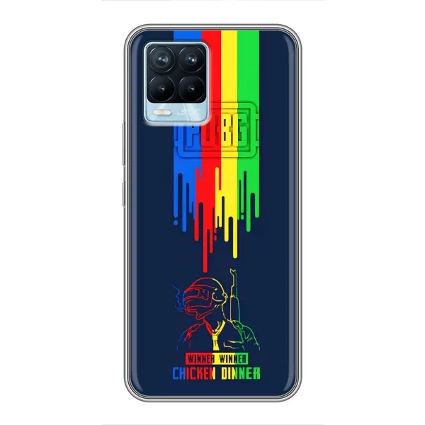 Чехол с рисунком «Арт Пабг» для Realme 8 Чехол с рисунком «Арт Пабг» для Realme 8