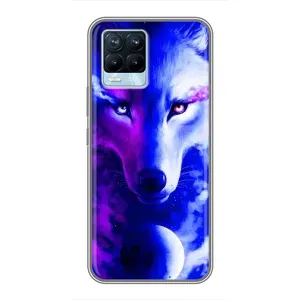 Чохол з Вовком на Realme 8 (Арт-Вовк)