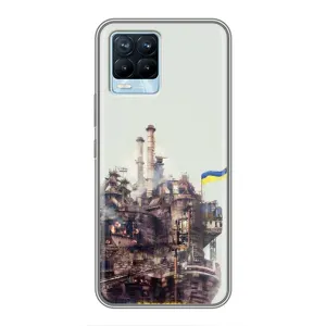 Чохли на військову тематику для Realme 8 (Азовсталь)