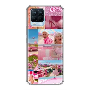 Силиконовый Чехол Барби Фильм на Realme 8 (Барби стиль)