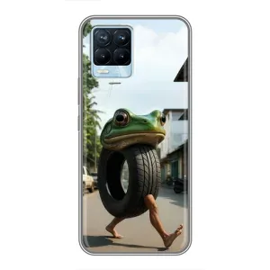 Чехол с мемами тралалело тралала для Realme 8 (Бонека амбалабу)